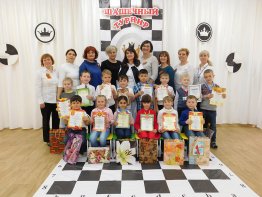 Отборочный этап турнира «Юный шашист» среди воспитанников ДОУ на базе детского сада № 73